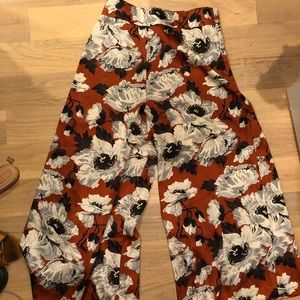 Zara Wide Leg Floral Pant